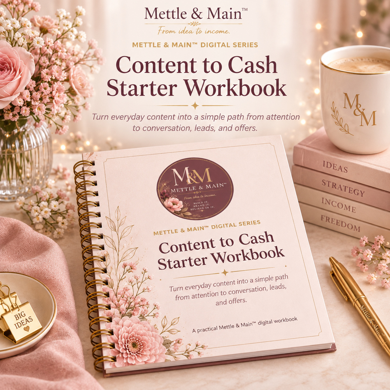 Content to Cash Starter Workbook