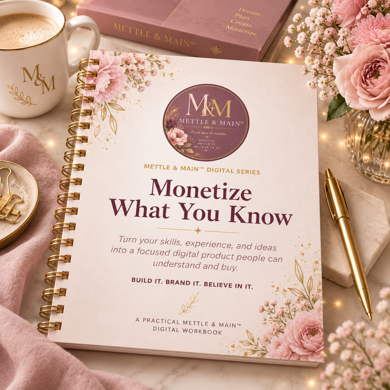 Monetize What You Know workbook